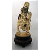 Image 1 : CHINESE CARVED STATUE circa 19th century o