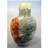 Image 1 : CHINESE CARVED JADE CARVED SNUFF BOTTLE he