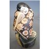 Image 1 : NETSUKE w/color detail signed Ksuyge heigh