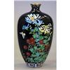 Image 1 : JAPANESE CLOISONNE VASE height: 6 1/4"