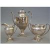 Image 1 : ENGLISH SILVER 3PC. TEA SERVICE