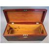 Image 3 : WALNUT DOCUMENT BOX dated March 27th,1875