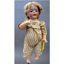 SIMON & HALBIG DOLL length: 22" note: crac