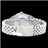 Image 3 : Rolex Men's Stainless Steel, QuickSet, Diamond Dial & Diamond Bezel