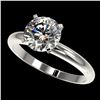 Image 1 : 2.03 ctw Certified Quality Diamond Engagment Ring 10k White Gold - REF-407G8W