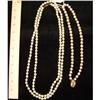 Image 1 : TWO PEARL LIKE NECKLACES