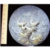Image 1 : PLATE - HAVILAND "LIMOGES" SIX GEESE A LAM