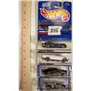 Image 1 : MODEL CAR - 4 HOTWHEELS COLLECTOR CARS BY