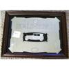 Image 1 : FRAMED MIRROR ROLLS-ROYCE CAR & ADDRESS