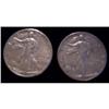 Image 1 : 2 LIBERTY WALKING HALF DOLLARS - 1945D & 1941