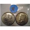 Image 1 : 2 1964 KENNEDY HALVES