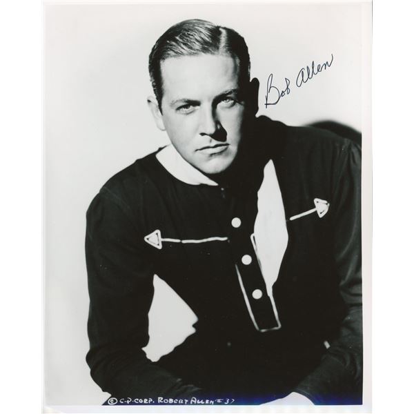 Bob Allen signed photo