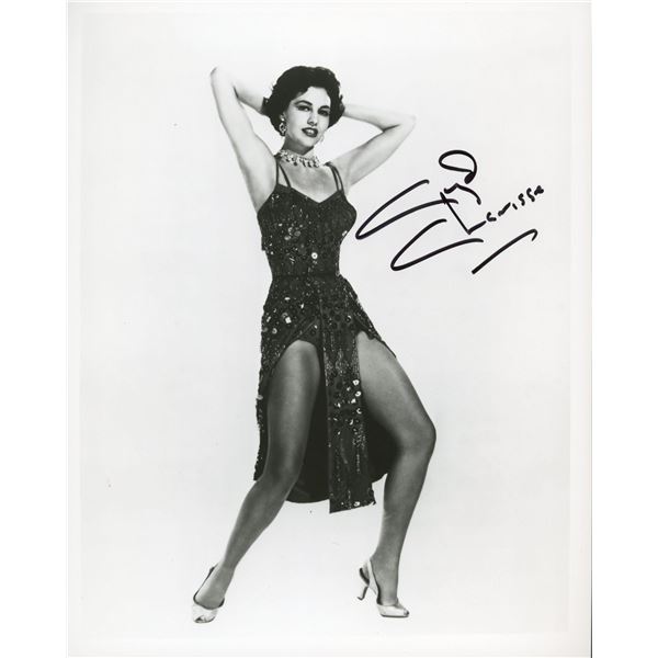 Cyd Charisse signed photo