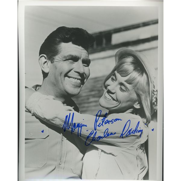 Maggie Peterson signed "The Andy Griffith Show" photo