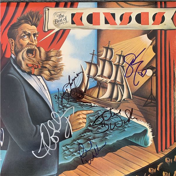 The Best Of Kansas signed album
