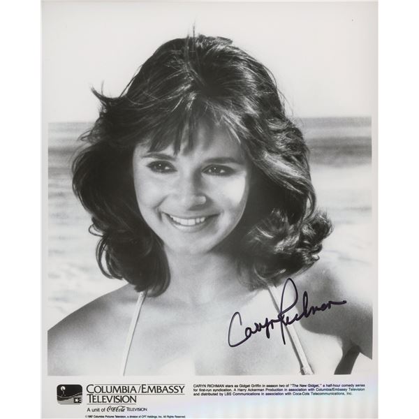 Caryn Richman "The New Gidget" signed photo