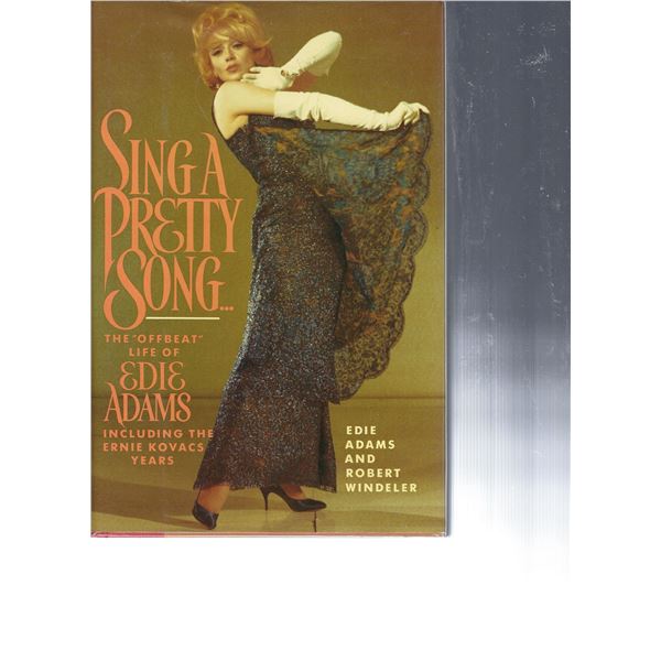 Edie Adams signed book