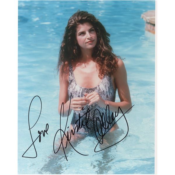 Kirstie Alley signed photo