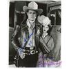 Image 1 : Sunset Carson and Peggy Stewart signed movie still photo