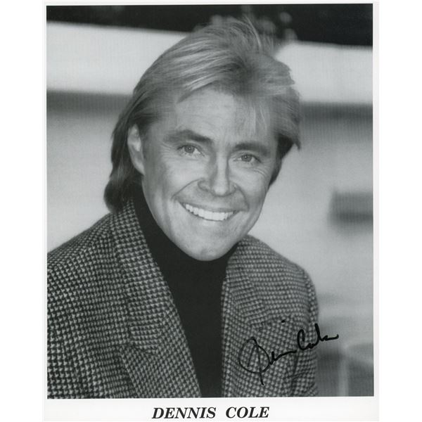 Dennis Cole signed photo