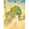 Van Gogh - Entrance To The Moulin De La Galette