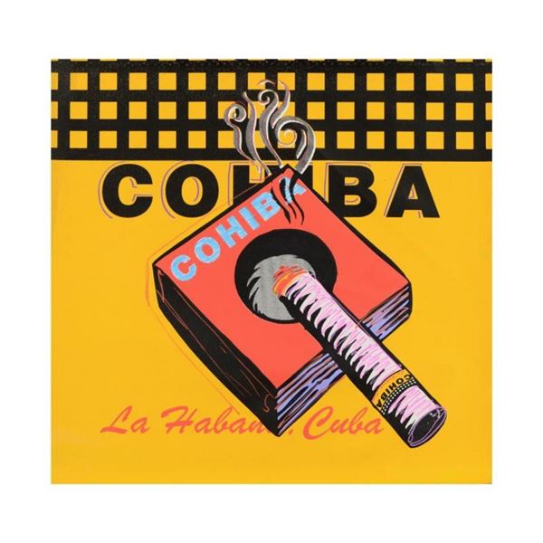 COHIBA by Steve Kaufman (1960-2010)