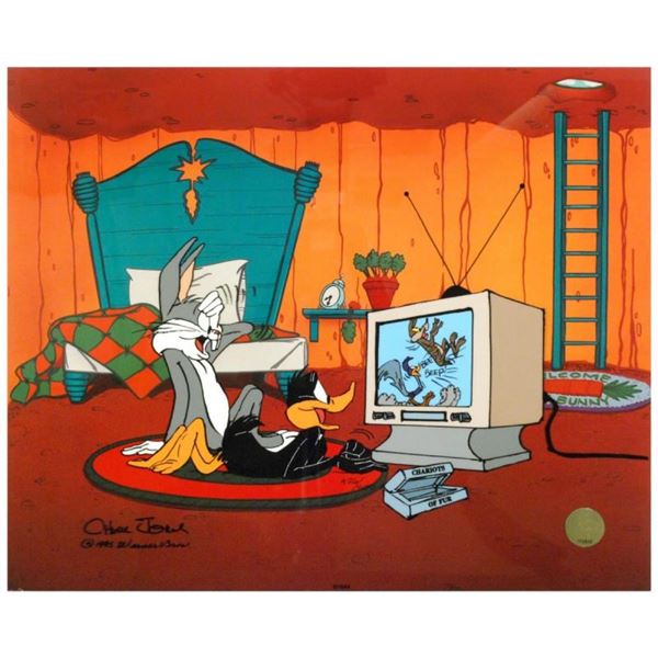 "Just Fur Laughs" by Chuck Jones (1912-2002). Limited Edition Animation Cel with