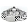 Image 6 : Rolex Mens SS Black String Diamond Lugs & Ruby Oyster Perpetaul Datejust