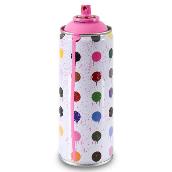 Hirst Dots (Pink) by Mr Brainwash