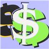 Image 2 : Dollar Sign (Purple) by Steve Kaufman (1960-2010)