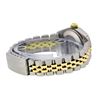 Image 4 : Rolex Ladies 2 Tone Yellow Gold & Stainless Steel Slate Grey Roman Datejust Wris