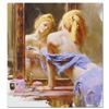 Image 1 : Pino (1939-2010), "Morning Reflections" Artist Embellished Limited Edition on Ca