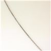 Image 6 : 18K White Gold 18" 1.25 ctw GIA Yellow Sapphire & Diamond Pendant Necklace