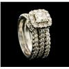 Image 4 : 1.75 ctw Diamond Engagement Ring - 14KT White Gold