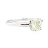 Image 1 : 1.00 ctw Diamond Ring - 14KT White Gold