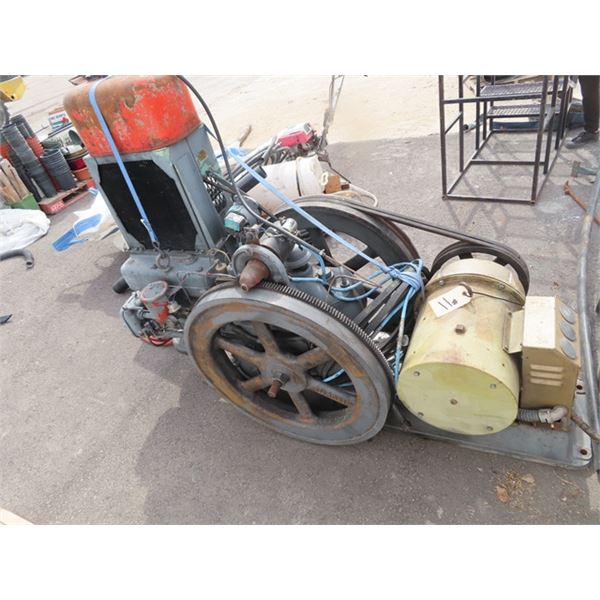 Witte Engine Oil Well M:CD-14 Dsl Engine 9 KW Genset S#21700 - Runs