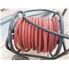 Image 4 : 2 Portable Hose Reels w Rubber Hose, 1 Commercial Grade