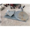 Image 1 : Metal Shelving Unit, Satellite Dish