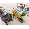 Image 1 : Scotts Fertilizer Spreader, Wheel Barrel, 2 Bags Grass Seed