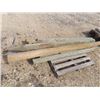 Image 2 : 14 Treated Fence Posts 6' to 10'