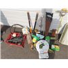 Image 3 : Pruners, Hose Nozzle, Timers, Sprinkler, & Saw