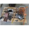 Image 1 : Vise, Sledge Hammer, Wheel, Measurer, 1/2 HP Elec Motor