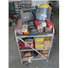 Image 1 : Port Shelf Full of Welding Rods, New Wire Cup Brush , & Welding Helmets