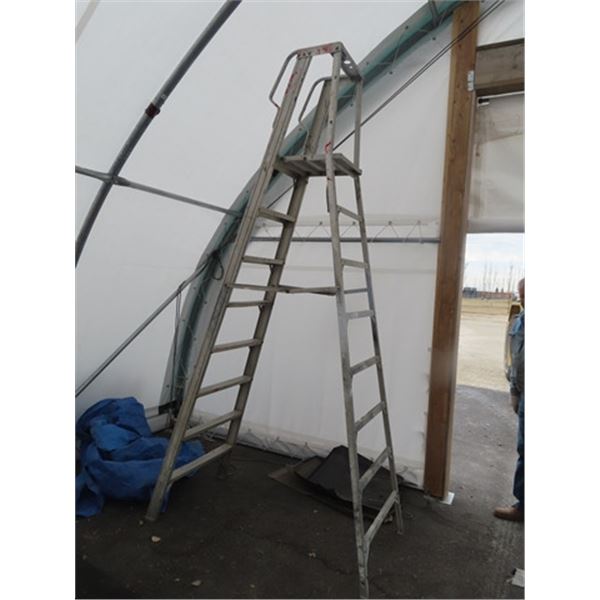 Aluminum Step Ladder 10' H