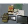 Image 1 : Paper Cutter & 8 MM Camera- Minolta, Old Adding Machine, Old Invoice Machine & File Tray