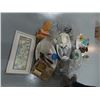 Image 1 : Glass Bowls, Misc Trays, Jugs, Wooden Coffee Grinder