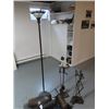 Image 2 : Elec Fireplace Insert w Remote Control, 2 - Fireplace Tool Sets, &  Elec Pole Lamp