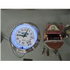 Image 1 : Modern Ford Neon Clock 14" Rd, Ford- Mustang Clock w Moving Mechanisms