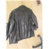 Image 3 : Men's Danier Black Leather Jacket- New Condition Size 44/46