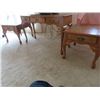 Image 1 : Oak Sofa Table & 2 End Tables - Sofa Table is 29" x 48" x 16" & End Tables 21" x 22" x 27"